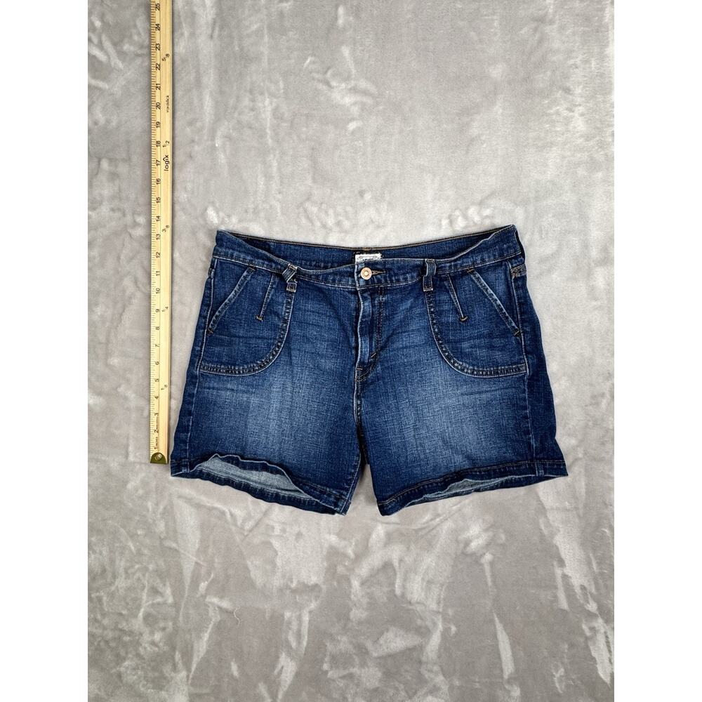Levi 515 Denim Cotton Stretchy High Rise Shorts Women's Size 12